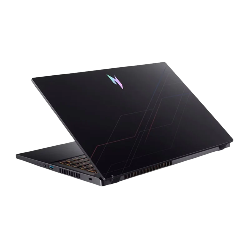 لابتوب Acer Nitro V15 ANV15-52-70LN، مزود بمعالج Intel Core i7-13620H، وذاكرة 16 جيجابايت RAM، وتخزين 512 جيجابايت SSD، وكرت شاشة NVIDIA GeForce RTX 4050 بسعة 6 جيجابايت، وشاشة 15.6 بوصة FHD IPS بمعدل تحديث 165 هرتز، باللون الأسود (Obsidian Black).