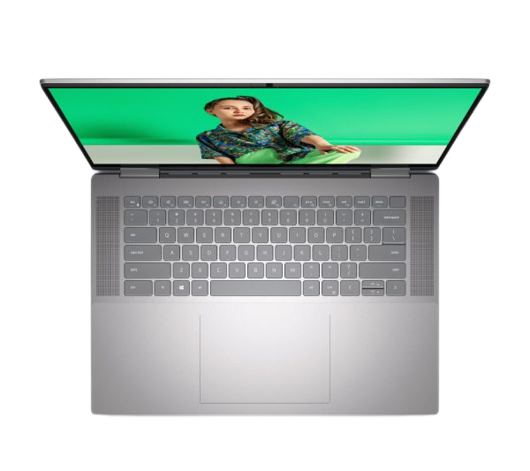 لابتوب Dell Inspiron 16 7620 2-in-1 بشاشة 16.1 بوصة، مزود بمعالج Intel Core i7-1260P، وذاكرة 8 جيجابايت DDR4 RAM، وتخزين 512 جيجابايت NVMe SSD.