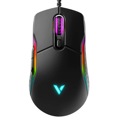 ماوس كيمنك سلكي رابو  VT200 بإضاءة RGB ودقة 6200 DPI لون أسود