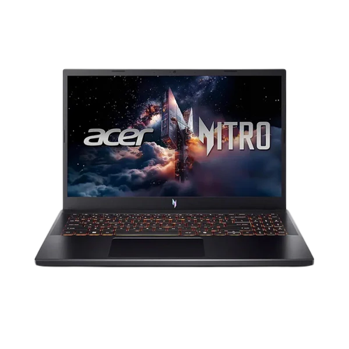 لابتوب Acer Nitro V 15 ANV15-52-9161، مزود بمعالج Intel Core i9-13900H، وذاكرة 16 جيجابايت RAM، وتخزين 1تيرا بايت SSD، وكرت شاشة NVIDIA GeForce RTX 5060 بسعة 8 جيجابايت، وشاشة 15.6 بوصة FHD بمعدل تحديث 165 هرتز، ويعمل بنظام Windows 11 Pro.